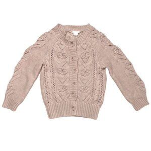 Jamie Kay Sophie Cardigan Sweater Blush Marle Pink 1Y